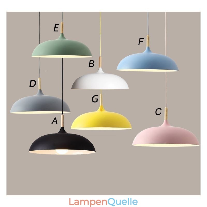 Moderne Pendelleuchte Bunte Macaron Pendelleuchte