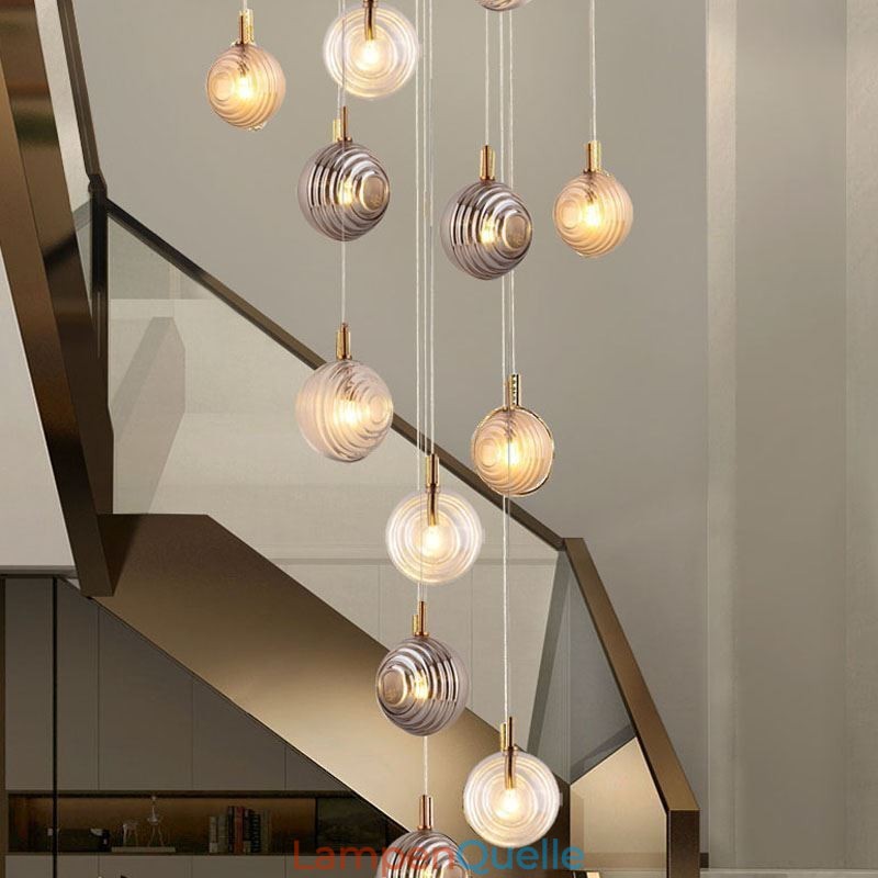 Glas Pendelleuchte Kreative Dekorative Glaskugel Loft