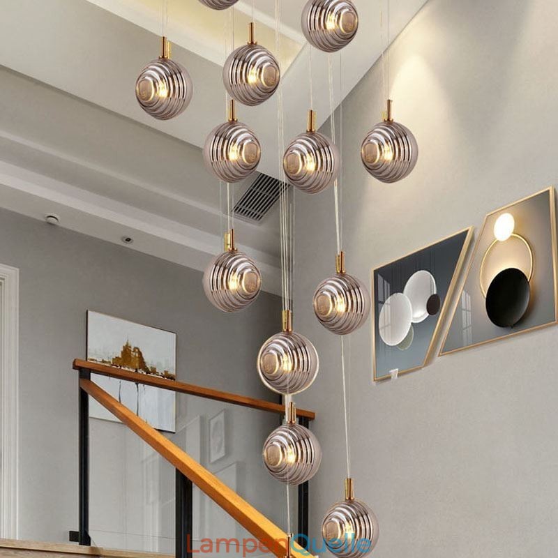 Glas Pendelleuchte Kreative Dekorative Glaskugel Loft