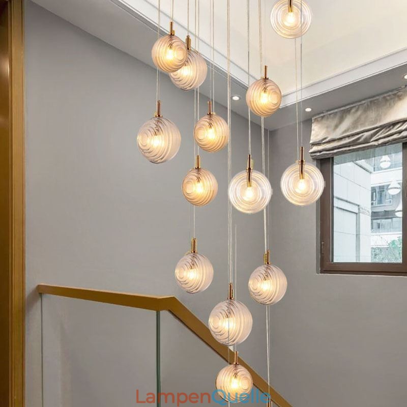 Glas Pendelleuchte Kreative Dekorative Glaskugel Loft