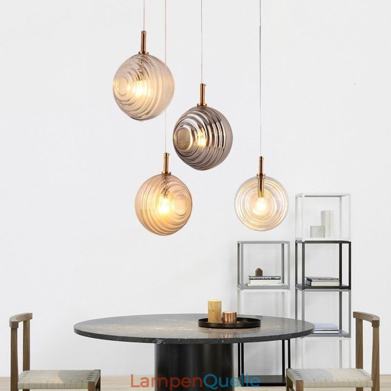 Glas Pendelleuchte Kreative Dekorative Glaskugel Loft