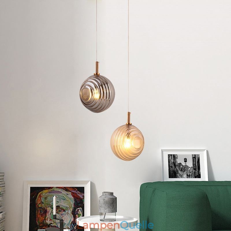 Glas Pendelleuchte Kreative Dekorative Glaskugel Loft