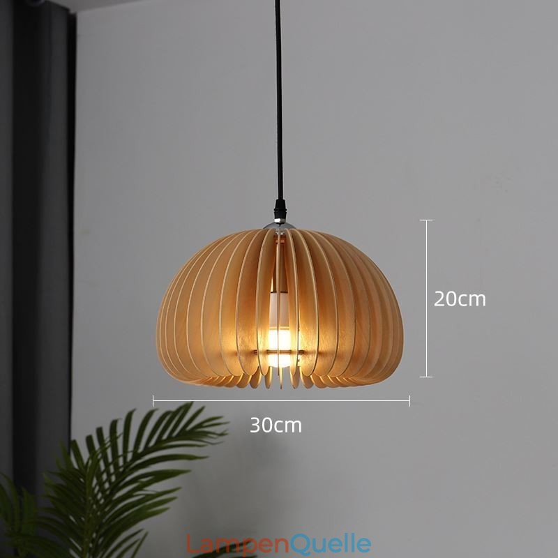 Retro Stil Pendelleuchte Linde Kürbis Pendelleuchte
