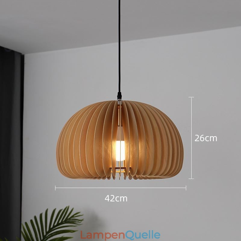 Retro Stil Pendelleuchte Linde Kürbis Pendelleuchte
