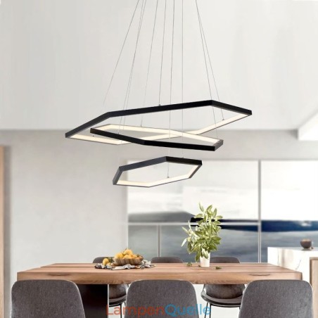 Moderne sechseckige Hängeleuchte Pendelleuchte