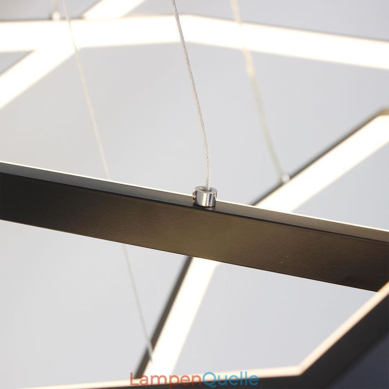 Moderne sechseckige Hängeleuchte Pendelleuchte