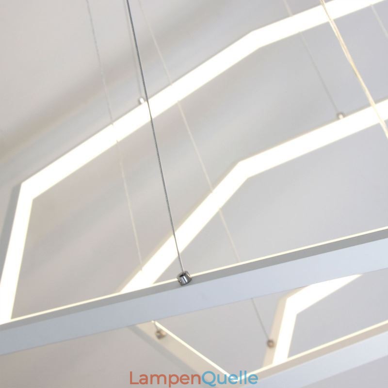 Moderne sechseckige Hängeleuchte Pendelleuchte