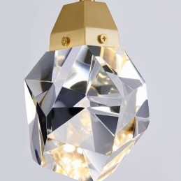 Mini Einfache Kristallkugelleuchte Hängeleuchte Deckenleuchte