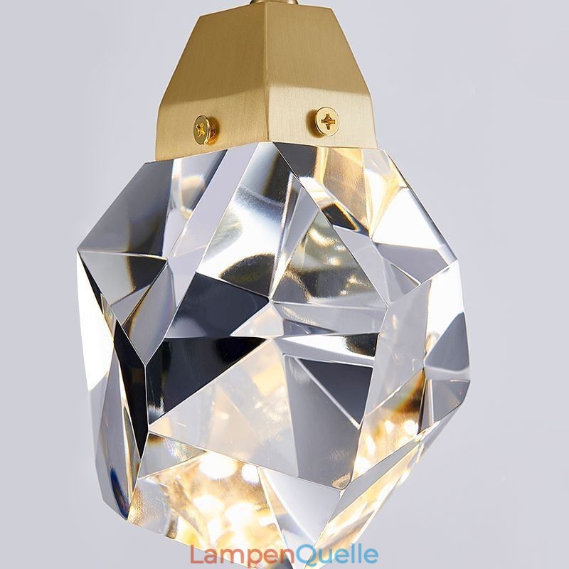 Mini Einfache Kristallkugelleuchte Hängeleuchte Deckenleuchte