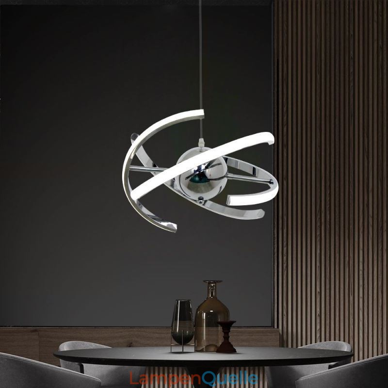 Schwenkbare Globus-Pendelleuchte, dekorative Deckenlampe