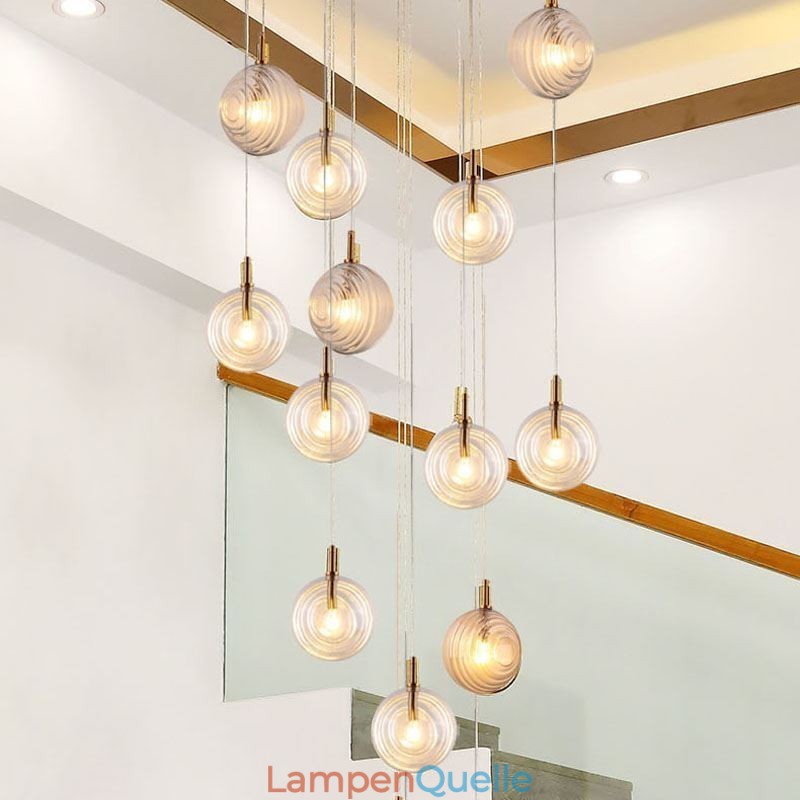 Glas Pendelleuchte Kreative Dekorative Glaskugel Loft