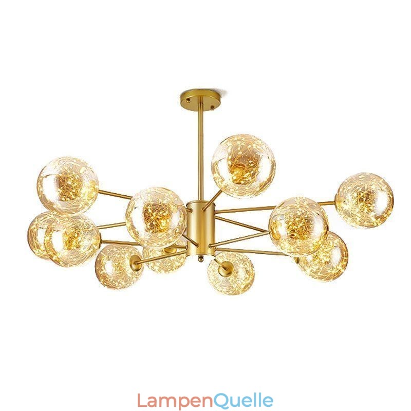 Magic Bean Pendelleuchte Nordischer Stil Glaskugel Gypsophila Pendelleuchte