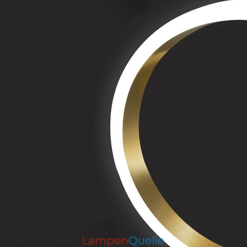 Pendelleuchte Messingringe Dekorative Leuchte