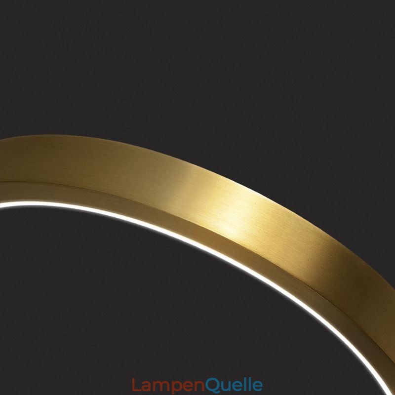 Pendelleuchte Messingringe Dekorative Leuchte