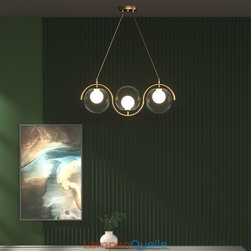 Moderne Glaskugel Pendelleuchte Minimalistische Leuchte
