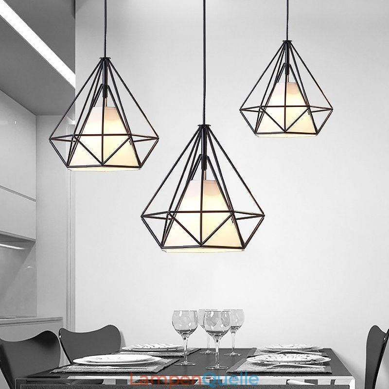 Diamantförmige Pendelleuchte Moderne minimalistische dekorative Leuchte