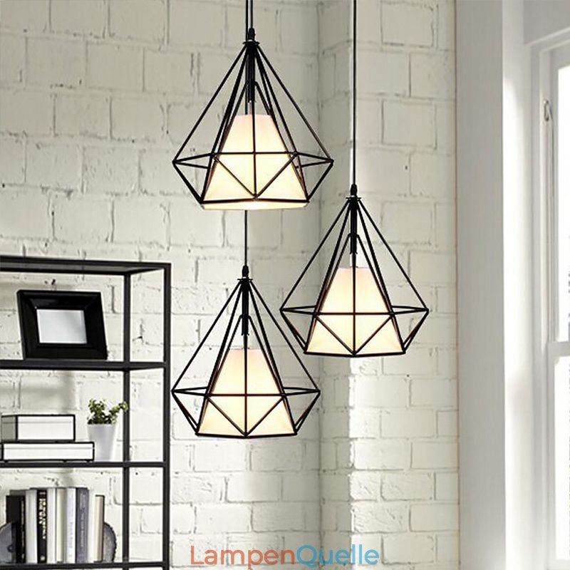 Diamantförmige Pendelleuchte Moderne minimalistische dekorative Leuchte