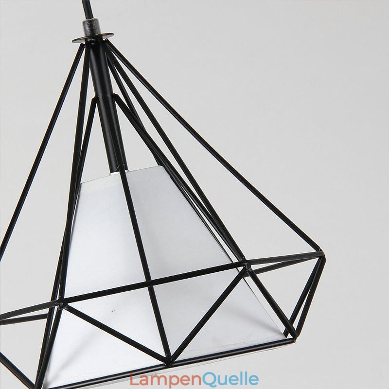 Diamantförmige Pendelleuchte Moderne minimalistische dekorative Leuchte
