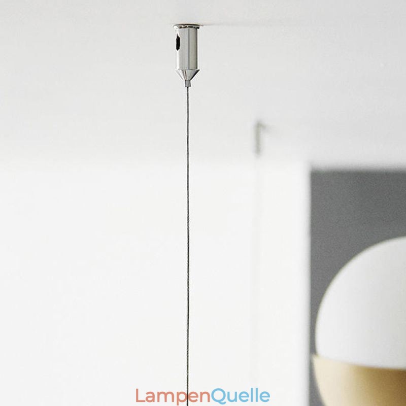 Kronleuchter-Deckenleuchte mit Glaskugeln