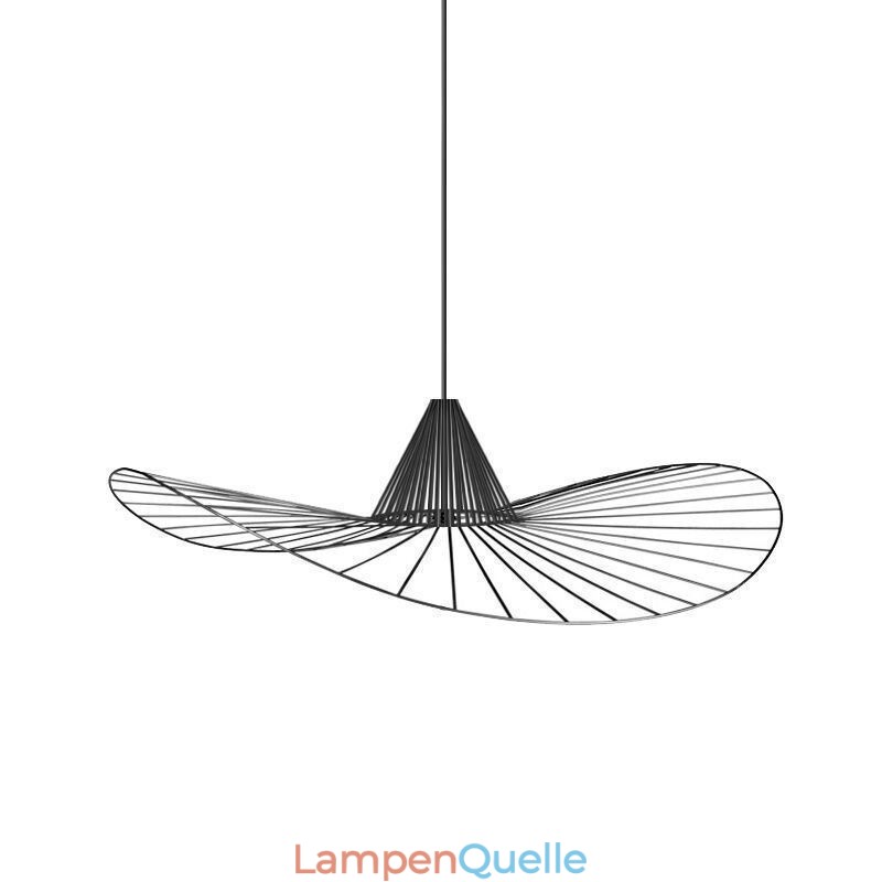 Eisen Pendelleuchte Einfache Strohhut Lampe 1 Licht