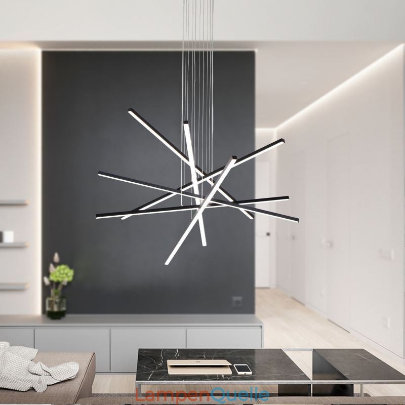 Lineare Pendelleuchte, dekorative Leuchte