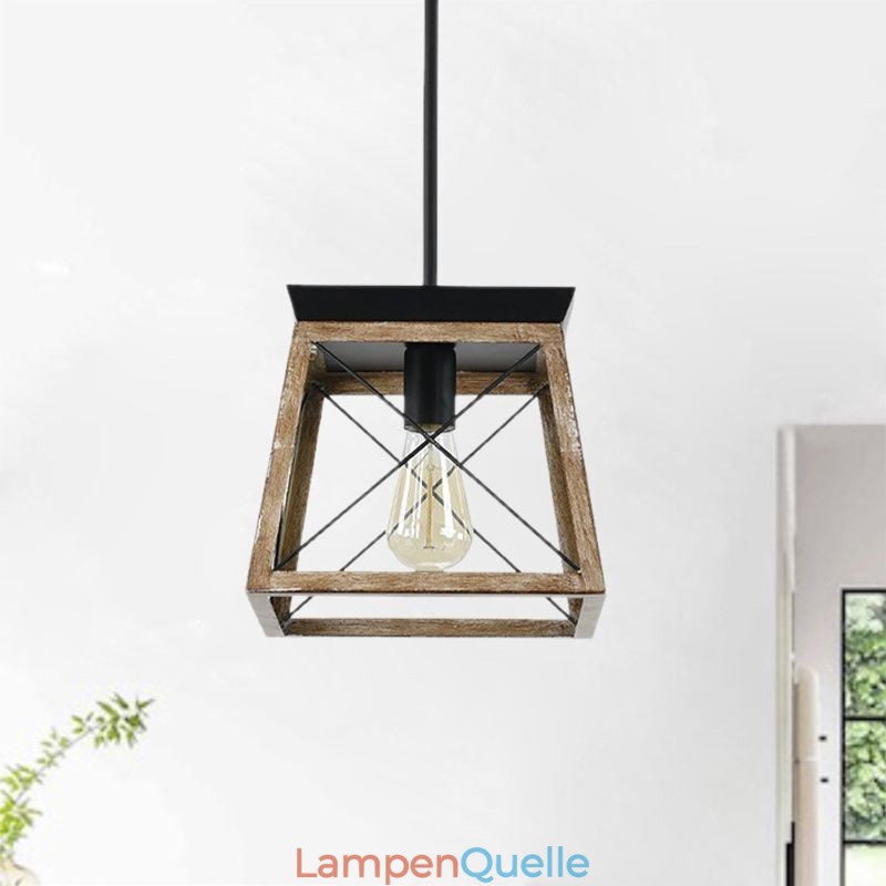Pendelleuchte im Vintage-Stil mit einer Leuchte