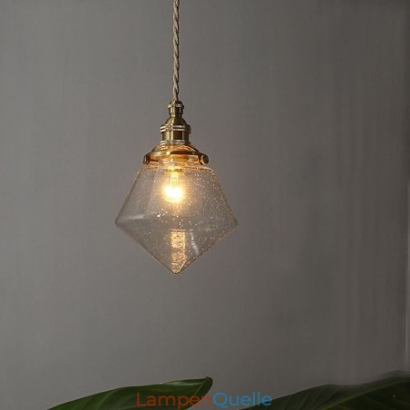 1 Licht Diamant Glas Pendelleuchte Bubble Glas Leuchte 1 Licht Diamant Glas Pendelleuchte Bubble Glas Leuchte