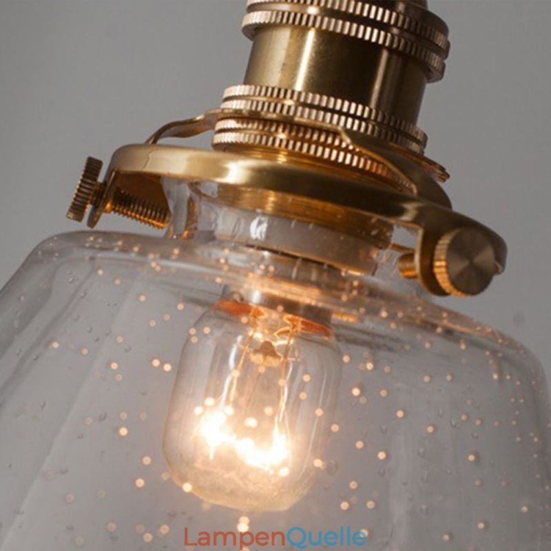 1 Licht Diamant Glas Pendelleuchte Bubble Glas Leuchte