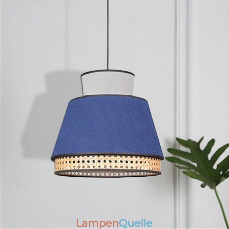 1 Licht Kleid Lampenschirm Pendelleuchte Bambus Weave Beleuchtung