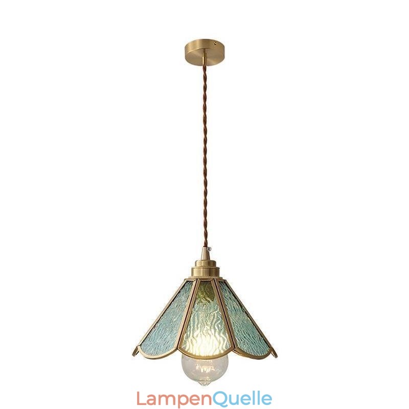 Mini-Pendelleuchte aus Glas, moderne, schlichte Deckenleuchte aus Glas