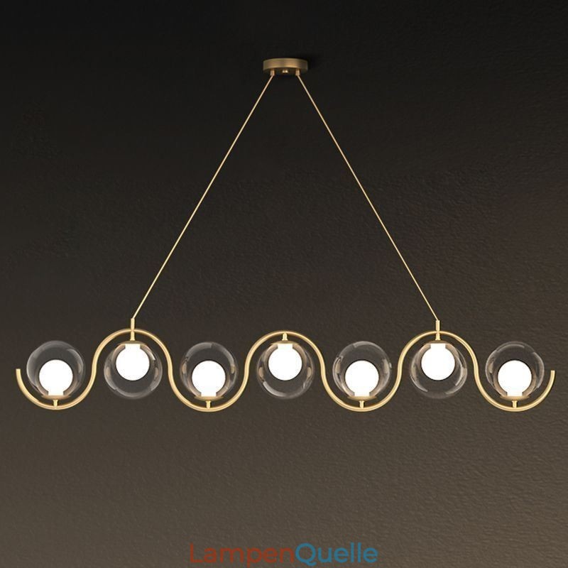 Moderne Glaskugel Pendelleuchte Minimalistische Leuchte