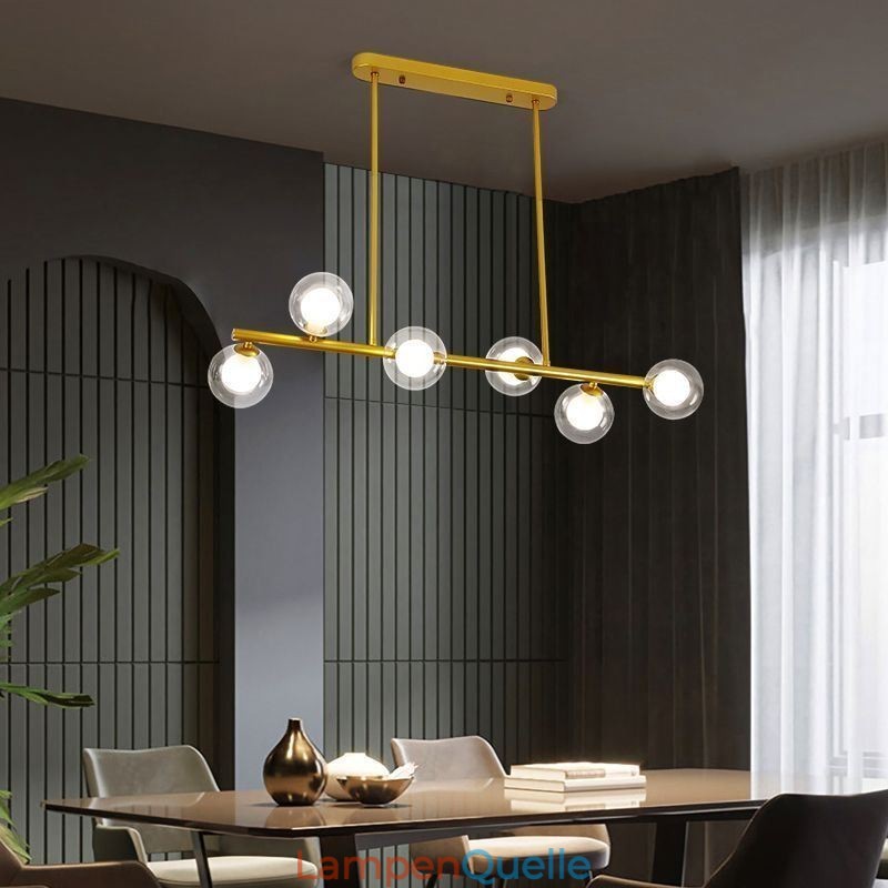 Kronleuchter Glaskugel Horizontal Typ Pendelleuchte