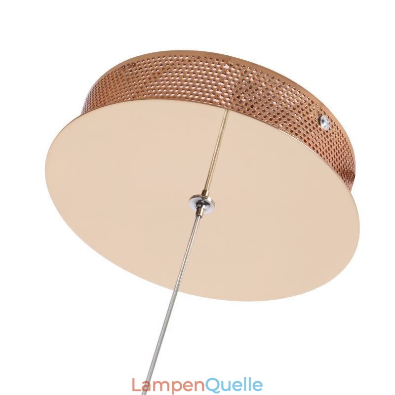 Moderne minimalistische Pendelleuchte einzigartige kreisförmige Twist Leuchte Insel