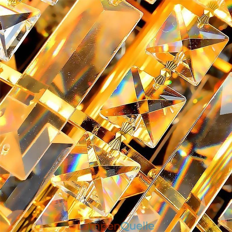 Europäischer langer Kristall-Kronleuchter