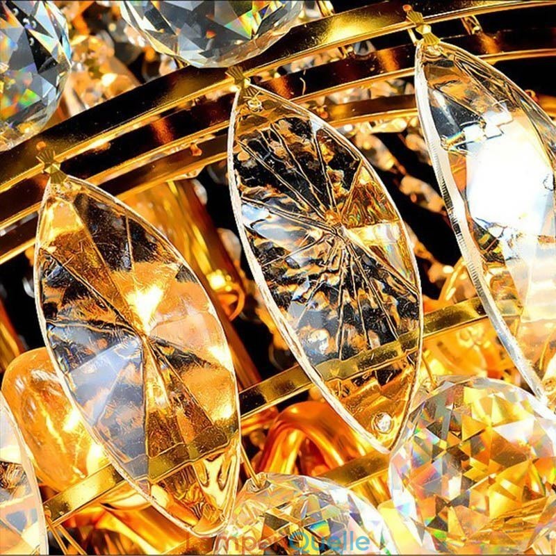 Europäischer langer Kristall-Kronleuchter