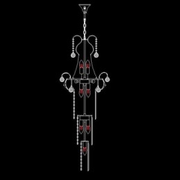 Europäischer langer Kristall-Kronleuchter