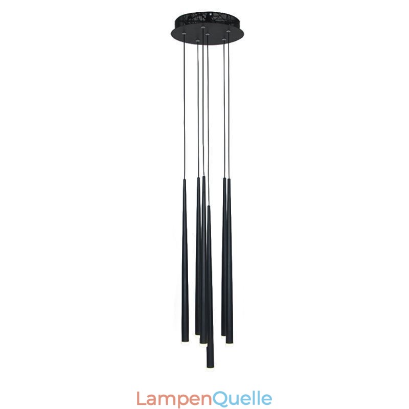 6 Lichter Pendelleuchte Meteorer Pendelleuchte
