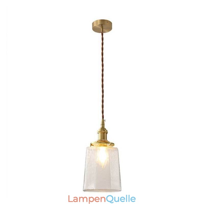 Moderne minimalistische Pendelleuchte aus Glas, dekorative Deckenleuchte