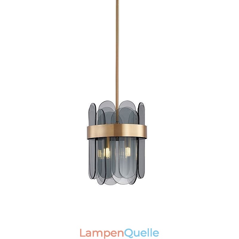 Moderne Pendelleuchte aus Glas