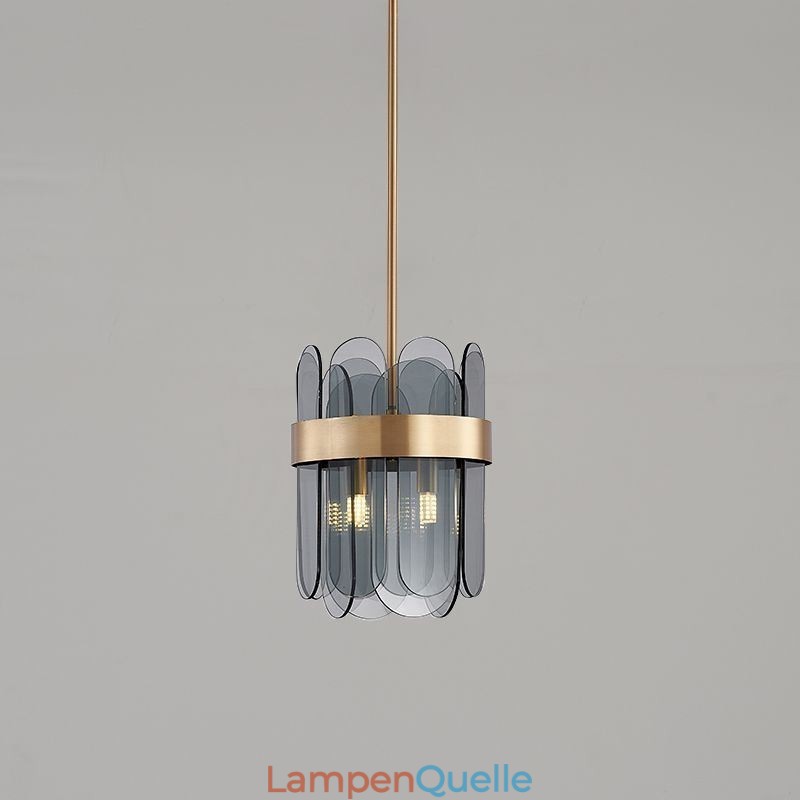 Moderne Pendelleuchte aus Glas