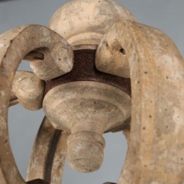 Holz Pendelleuchte Nordic Retro Deckenleuchte