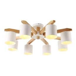 Nordic Log Pendelleuchte Macaron Leuchte