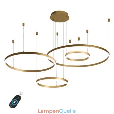 Postmoderne Pendelleuchte Acryl Ringform Pendelleuchte