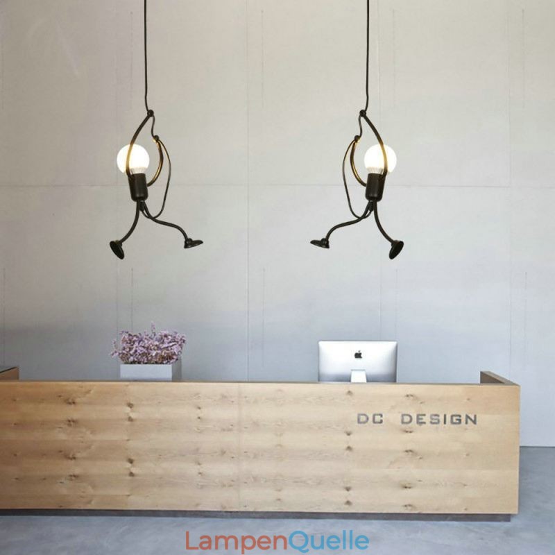 Moderne einfache Pendelleuchte Little Man Shape Lampe kreatives Licht