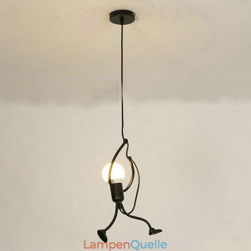 Moderne einfache Pendelleuchte Little Man Shape Lampe kreatives Licht