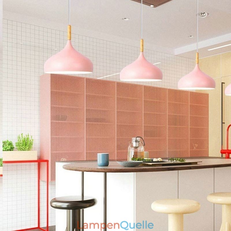 Moderne Pendelleuchte Aluminium Macaron Lampe Home Einstellbare Licht