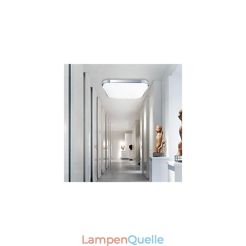 Moderne zeitgenössische galvanisierte Unterputzmontage aus Metall