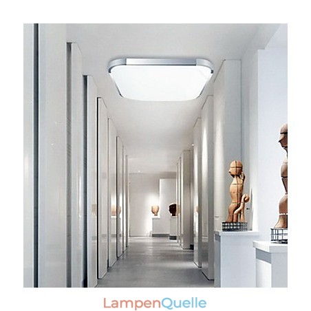 Moderne zeitgenössische galvanisierte Unterputzmontage aus Metall