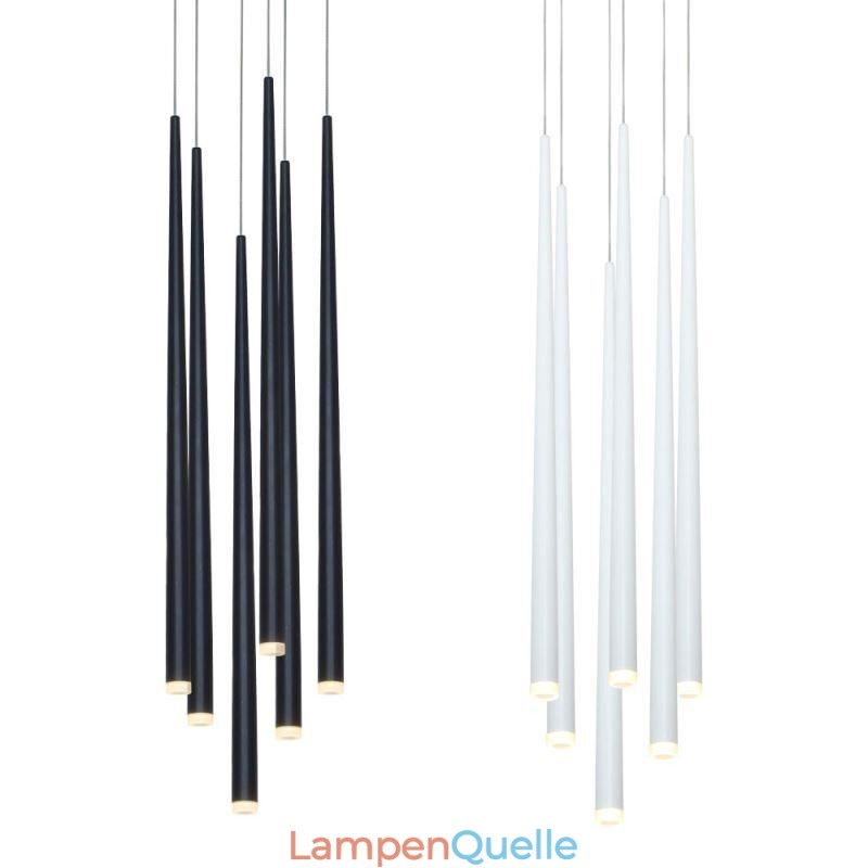 6 Lichter Pendelleuchte Meteorer Pendelleuchte