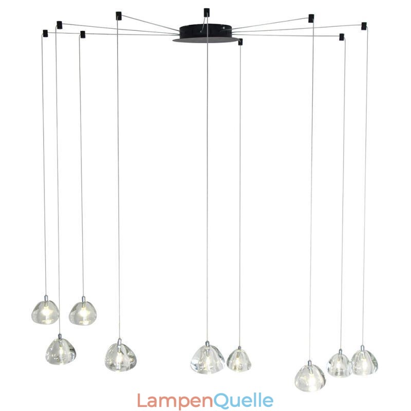 Moderne Pendelleuchte Kristall Kronleuchter Licht Home Beleuchtung Lampe